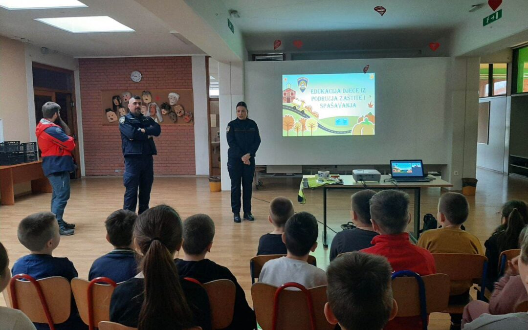 Edukativno predavanje za učenike iz područja zaštite i spašavanja